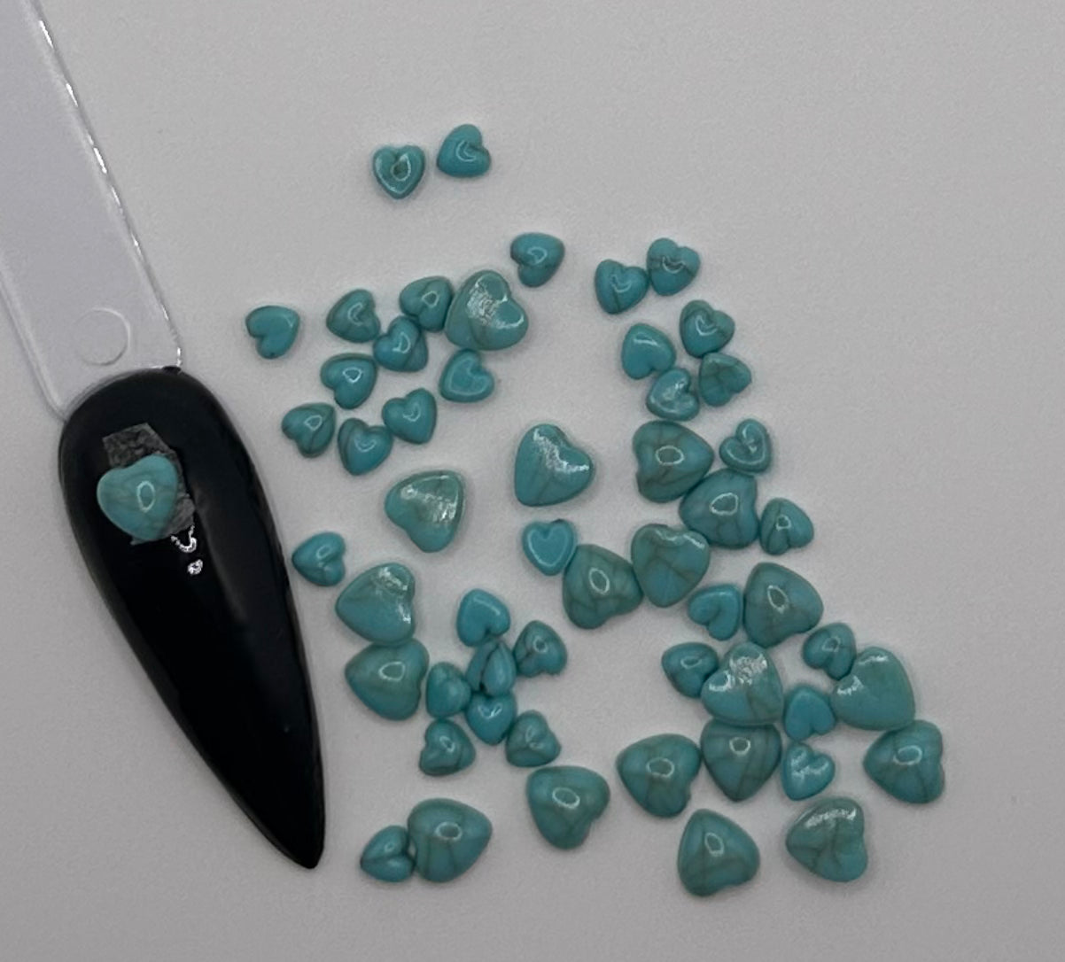Turquoise Hearts