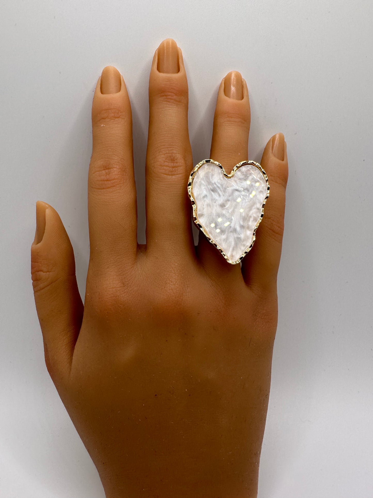 Heart Nail Art Ring Palette